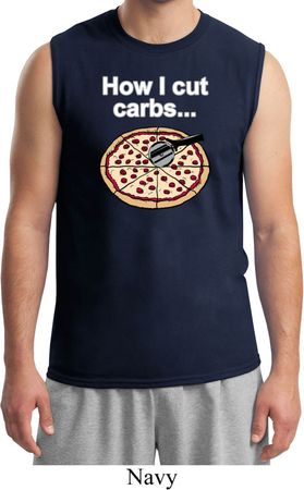 How I Cut Carbs Mens Muscle Shirt