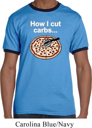 How I Cut Carbs Mens Ringer Shirt