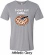 How I Cut Carbs Mens Tri Blend Crewneck Shirt