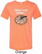 How I Cut Carbs Mens Tri Blend Crewneck Shirt