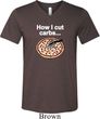 How I Cut Carbs Mens Tri Blend V-neck Shirt