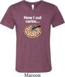 How I Cut Carbs Mens Tri Blend V-neck Shirt