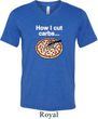 How I Cut Carbs Mens Tri Blend V-neck Shirt