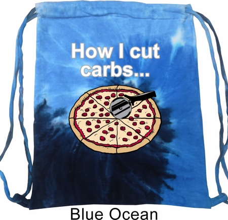 How I Cut Carbs Tie Dye Bag