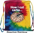 How I Cut Carbs Tie Dye Bag