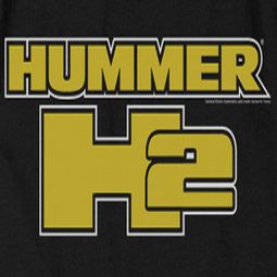 Hummer H2 Block Logo Shirts