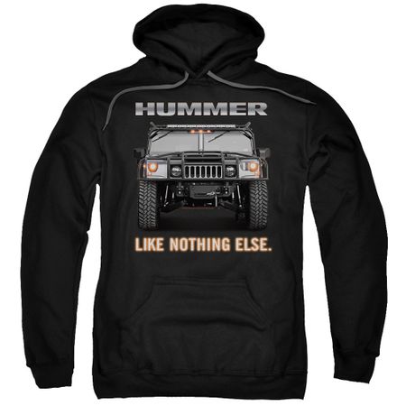 Hummer Hoodie Like Nothing Else Black Sweatshirt Hoody