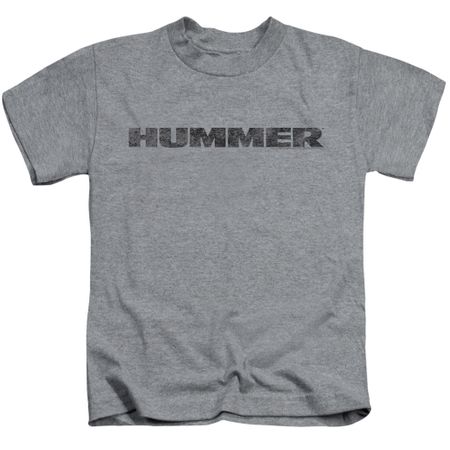 Hummer Kids Shirt Distressed Logo Athletic Heather T-Shirt