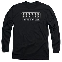 Hummer Long Sleeve Shirt Grill Black Tee T-Shirt