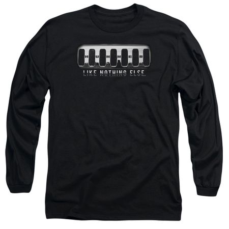 Hummer Long Sleeve Shirt Grill Black Tee T-Shirt