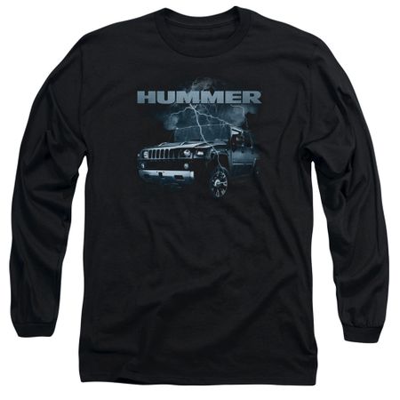 Hummer Long Sleeve Shirt Stormy Ride Black Tee T-Shirt