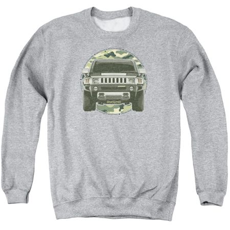 Hummer Sweatshirt Lead Or Follow Adult Athletic Heather Sweat Shirt