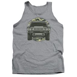 Hummer Tank Top Lead Or Follow Athletic Heather Tanktop