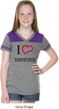 I Love Handstands Girls Football Shirt