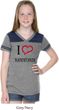 I Love Handstands Girls Football Shirt