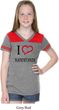 I Love Handstands Girls Football Shirt