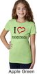 I Love Handstands Girls Shirt