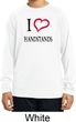 I Love Handstands Kids Dry Wicking Long Sleeve Shirt