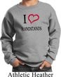 I Love Handstands Kids Sweat Shirt