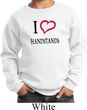 I Love Handstands Kids Sweat Shirt