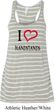 I Love Handstands Ladies Flowy Racerback Tanktop