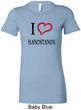 I Love Handstands Ladies Longer Length Shirt
