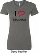 I Love Handstands Ladies Longer Length Shirt