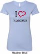 I Love Handstands Ladies Longer Length Shirt