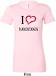 I Love Handstands Ladies Longer Length Shirt