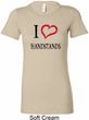I Love Handstands Ladies Longer Length Shirt