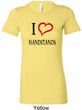 I Love Handstands Ladies Longer Length Shirt