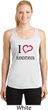 I Love Handstands Ladies Moisture Wicking Racerback Tank Top