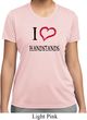 I Love Handstands Ladies Moisture Wicking Shirt