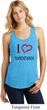 I Love Handstands Ladies Racerback Tank Top