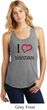 I Love Handstands Ladies Racerback Tank Top