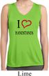 I Love Handstands Ladies Sleeveless Moisture Wicking Shirt