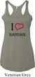 I Love Handstands Ladies Tri Blend Racerback Tank Top