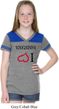 I Love Handstands Upside Down Girls Football Shirt