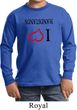 I Love Handstands Upside Down Kids Long Sleeve Shirt