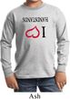 I Love Handstands Upside Down Kids Long Sleeve Shirt