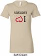 I Love Handstands Upside Down Ladies Longer Length Shirt