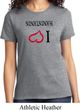 I Love Handstands Upside Down Ladies Shirt