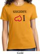 I Love Handstands Upside Down Ladies Shirt