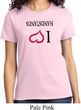 I Love Handstands Upside Down Ladies Shirt
