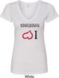 I Love Handstands Upside Down Ladies V-Neck Shirt