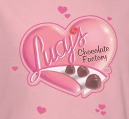 I Love Lucy Chocolate Smudges Shirts