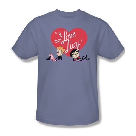 I Love Lucy Content Shirt Adult Tee T-Shirt