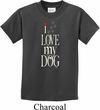 I Love My Dog Kids Shirt