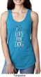I Love My Dog Ladies Ideal Tank Top