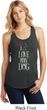 I Love My Dog Ladies Racerback Tank Top